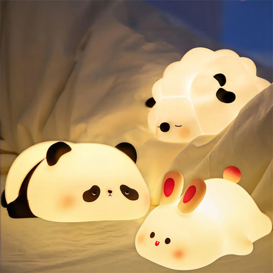 Veilleuses en Silicone Animaux